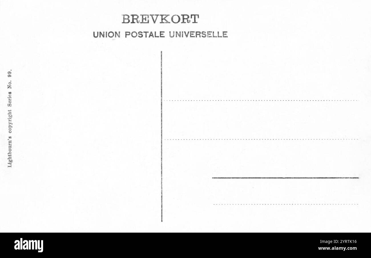 Charlotte Amalie - vue sur la rue principale 02. Banque D'Images