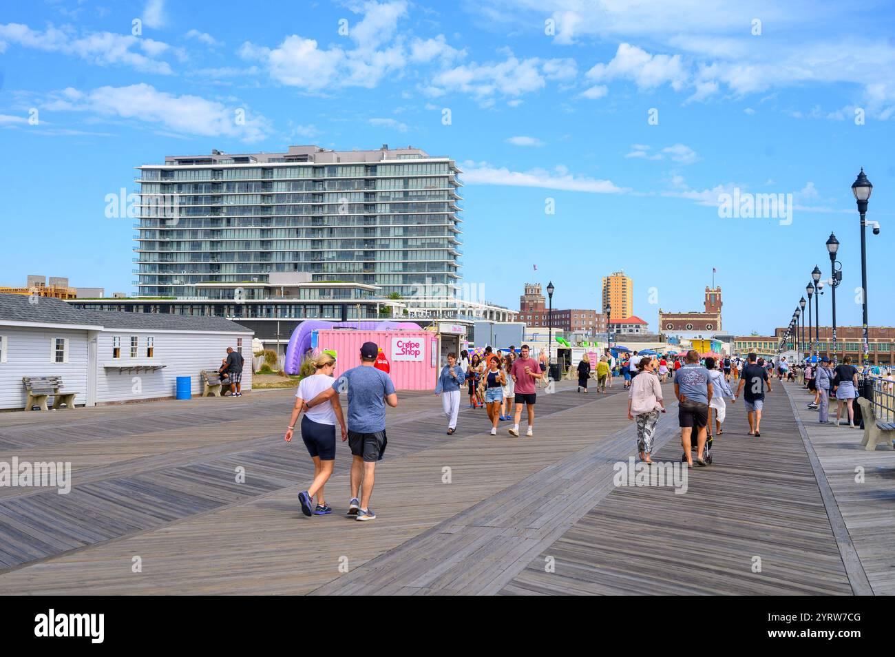 Asbury Park le jour de la fête du travail en 2024 Banque D'Images