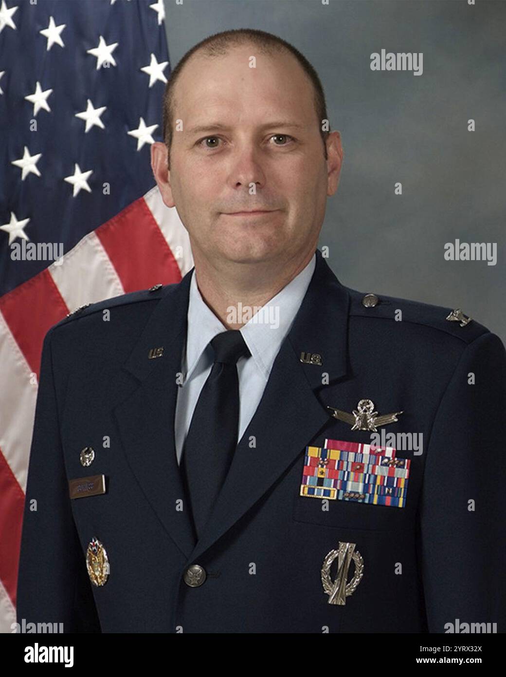 Col Douglas A. Schiess (1). Banque D'Images