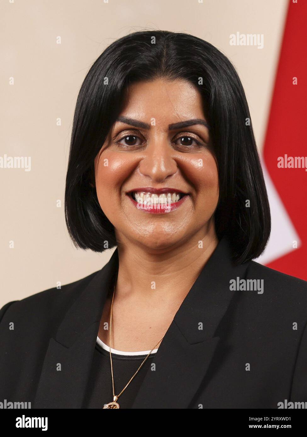 Shabana Mahmood, secrétaire d'État à la justice, lord chancelier et membre du gouvernement travailliste britannique élu en juillet 2024 Banque D'Images