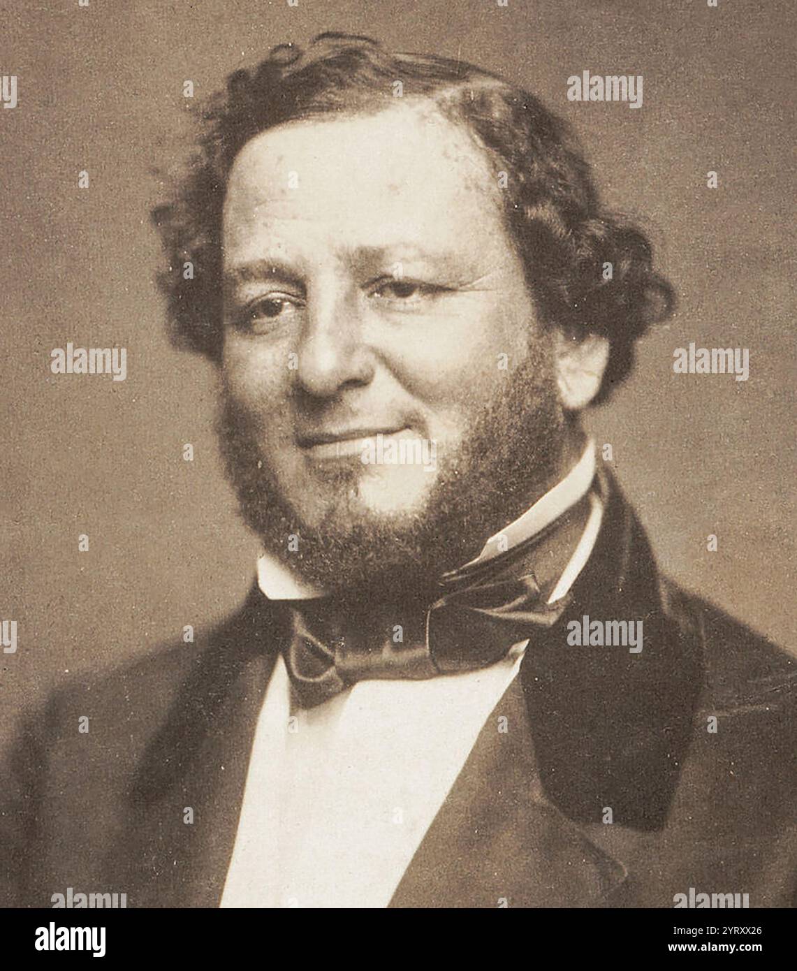 Judah Philip Benjamin, (1811 ? 1884) politicien américain qui a servi en tant que sénateur des États-Unis de Louisiane, un officier du Cabinet des États confédérés et, après son évasion en Grande-Bretagne à la fin de la guerre de Sécession, un avocat anglais. Benjamin est le premier Juif à occuper un poste au Cabinet en Amérique du Nord et le premier à être élu au Sénat des États-Unis qui n'a pas renoncé à sa foi. Banque D'Images