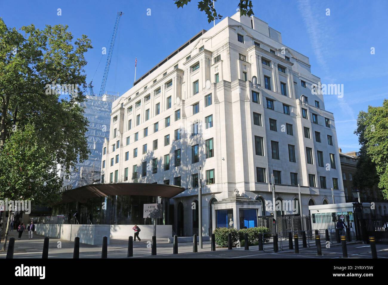 New Scotland Yard, quartier général de la police métropolitaine, Londres. 2024 Banque D'Images