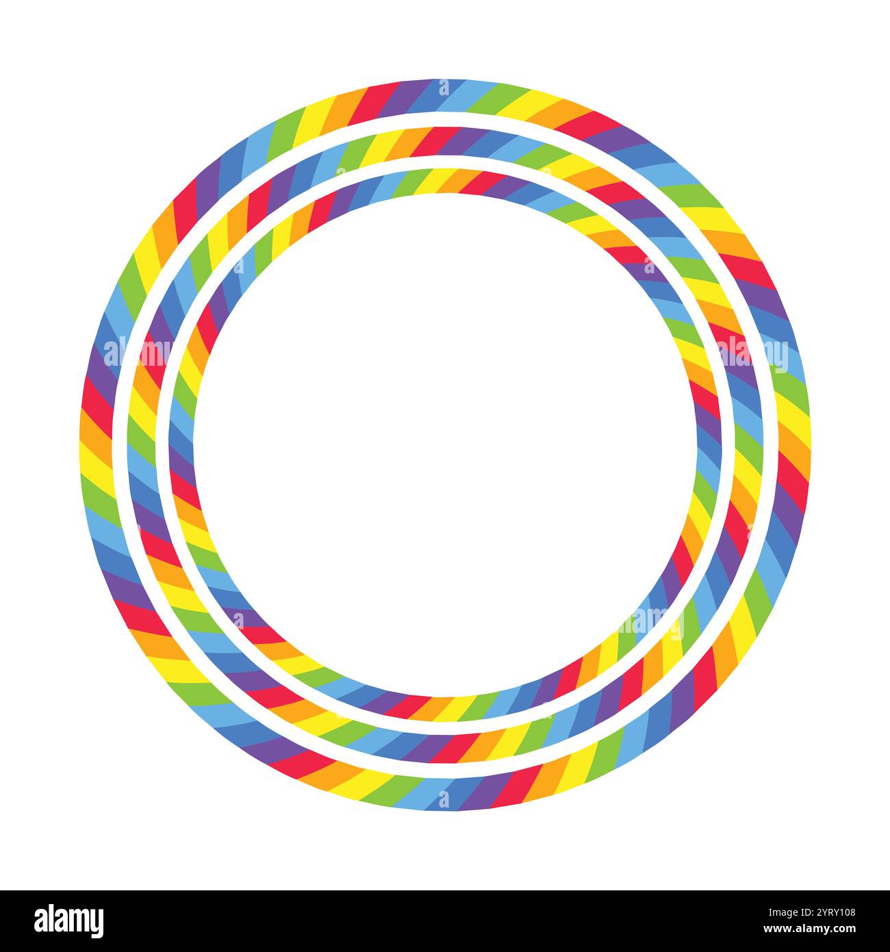 Fond de tourbillon hypnotique arc-en-ciel spirale, illusion optique du mouvement, illustration vectorielle opt art style, géométrique abstrait coloré, p multicolore Illustration de Vecteur