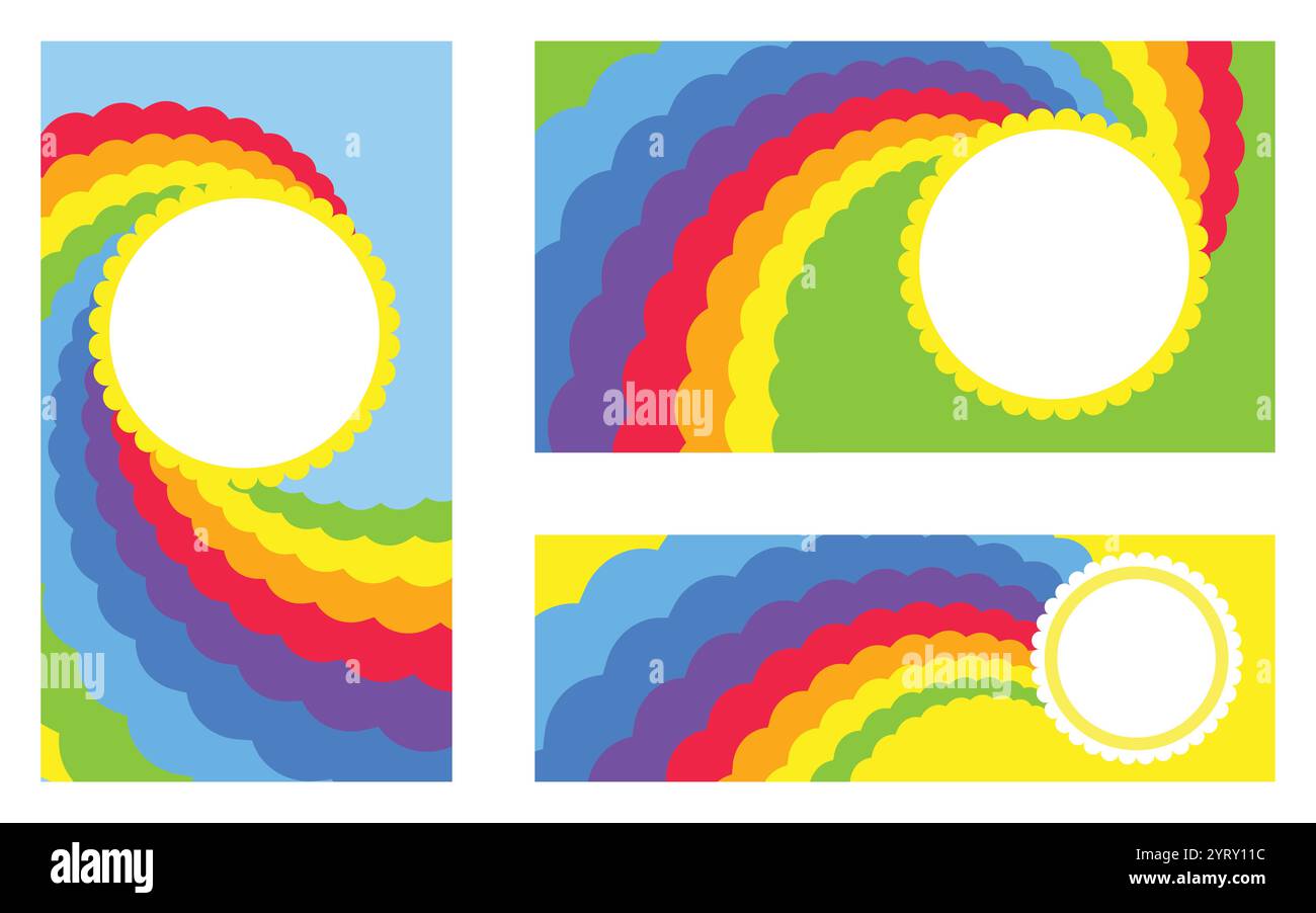 Fond de tourbillon arc-en-ciel en spirale, illusion optique du mouvement, illustration vectorielle optent pour le style artistique, géométrique abstrait coloré, psychedeli multicolore Illustration de Vecteur