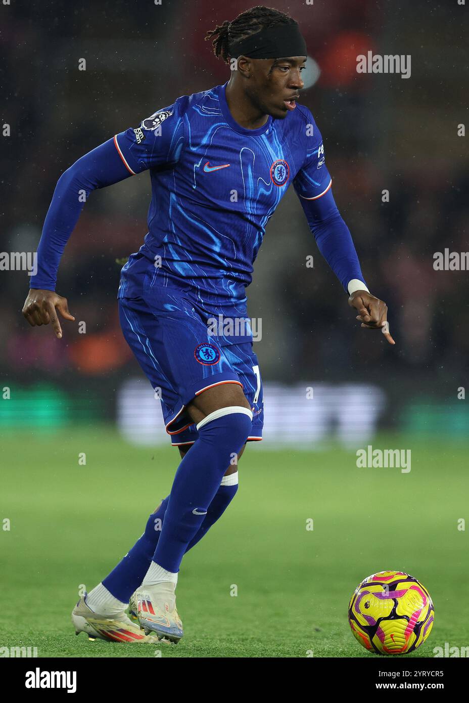 Southampton, Royaume-Uni. 4 décembre 2024. Noni Madueke de Chelsea lors du match de premier League au St Mary's Stadium, Southampton. Le crédit photo devrait se lire : Paul Terry/Sportimage crédit : Sportimage Ltd/Alamy Live News Banque D'Images