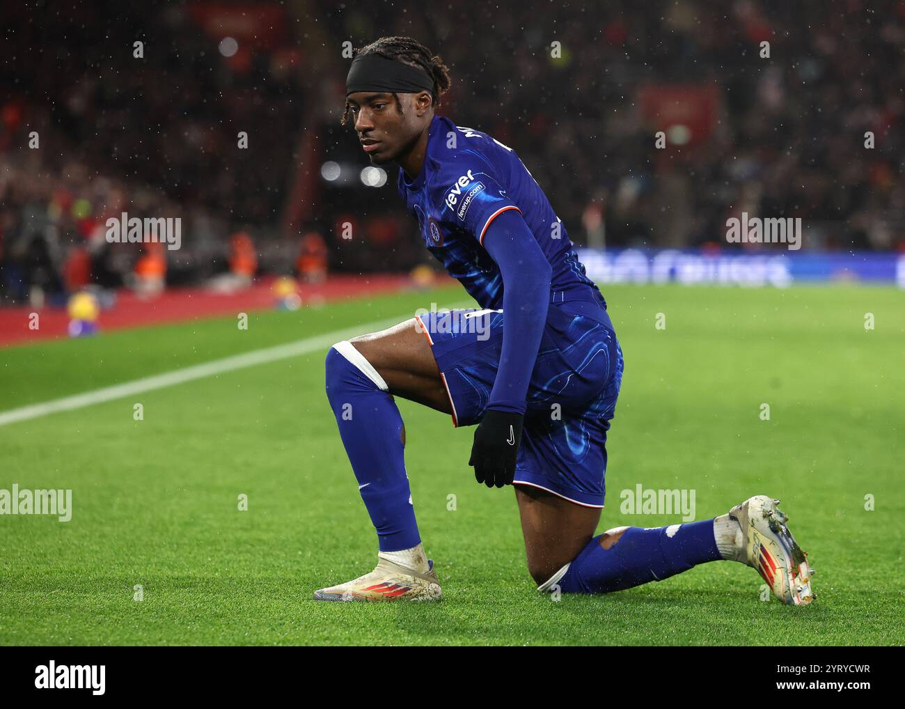 Southampton, Royaume-Uni. 4 décembre 2024. Noni Madueke de Chelsea lors du match de premier League au St Mary's Stadium, Southampton. Le crédit photo devrait se lire : Paul Terry/Sportimage crédit : Sportimage Ltd/Alamy Live News Banque D'Images