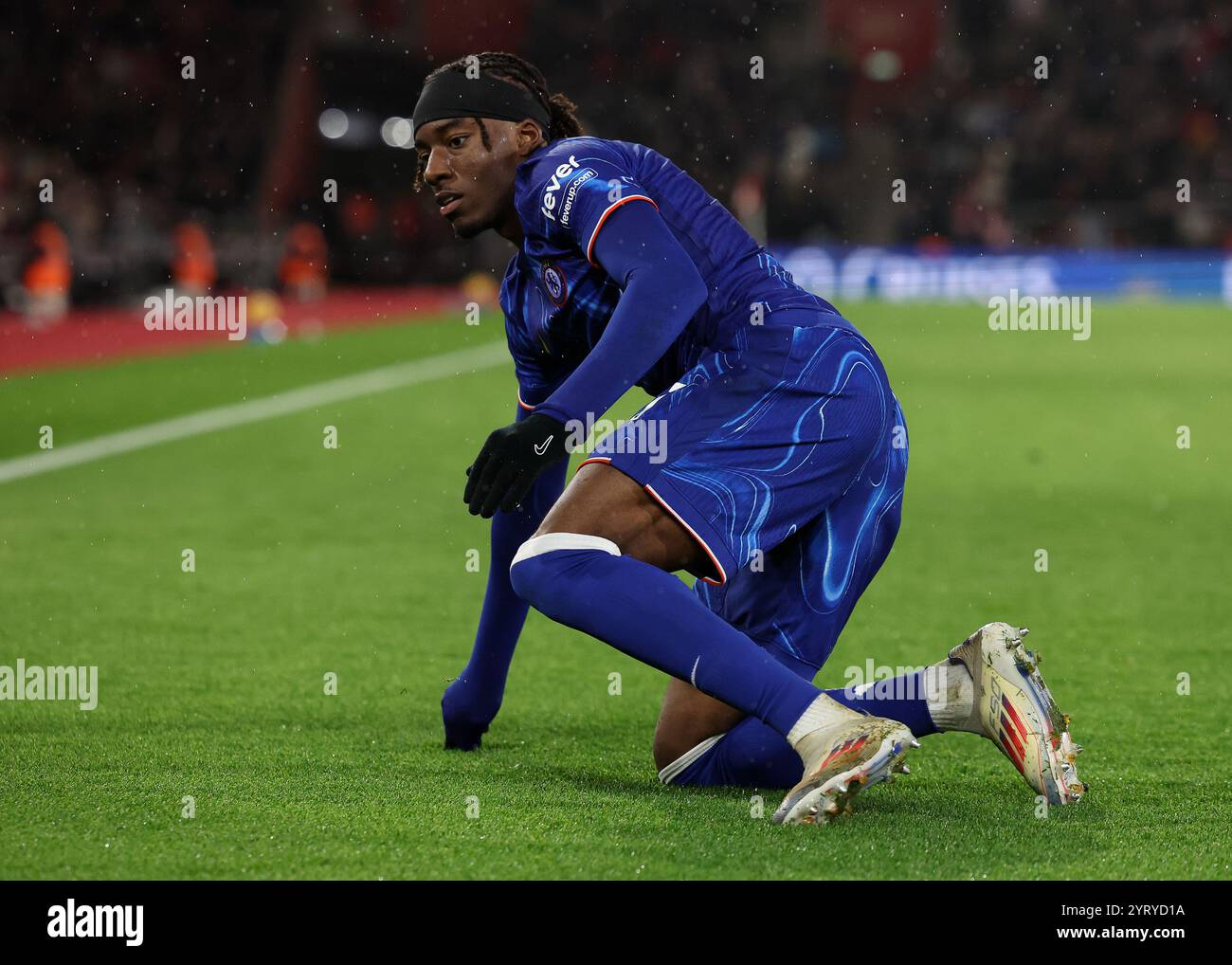 Southampton, Royaume-Uni. 4 décembre 2024. Noni Madueke de Chelsea lors du match de premier League au St Mary's Stadium, Southampton. Le crédit photo devrait se lire : Paul Terry/Sportimage crédit : Sportimage Ltd/Alamy Live News Banque D'Images