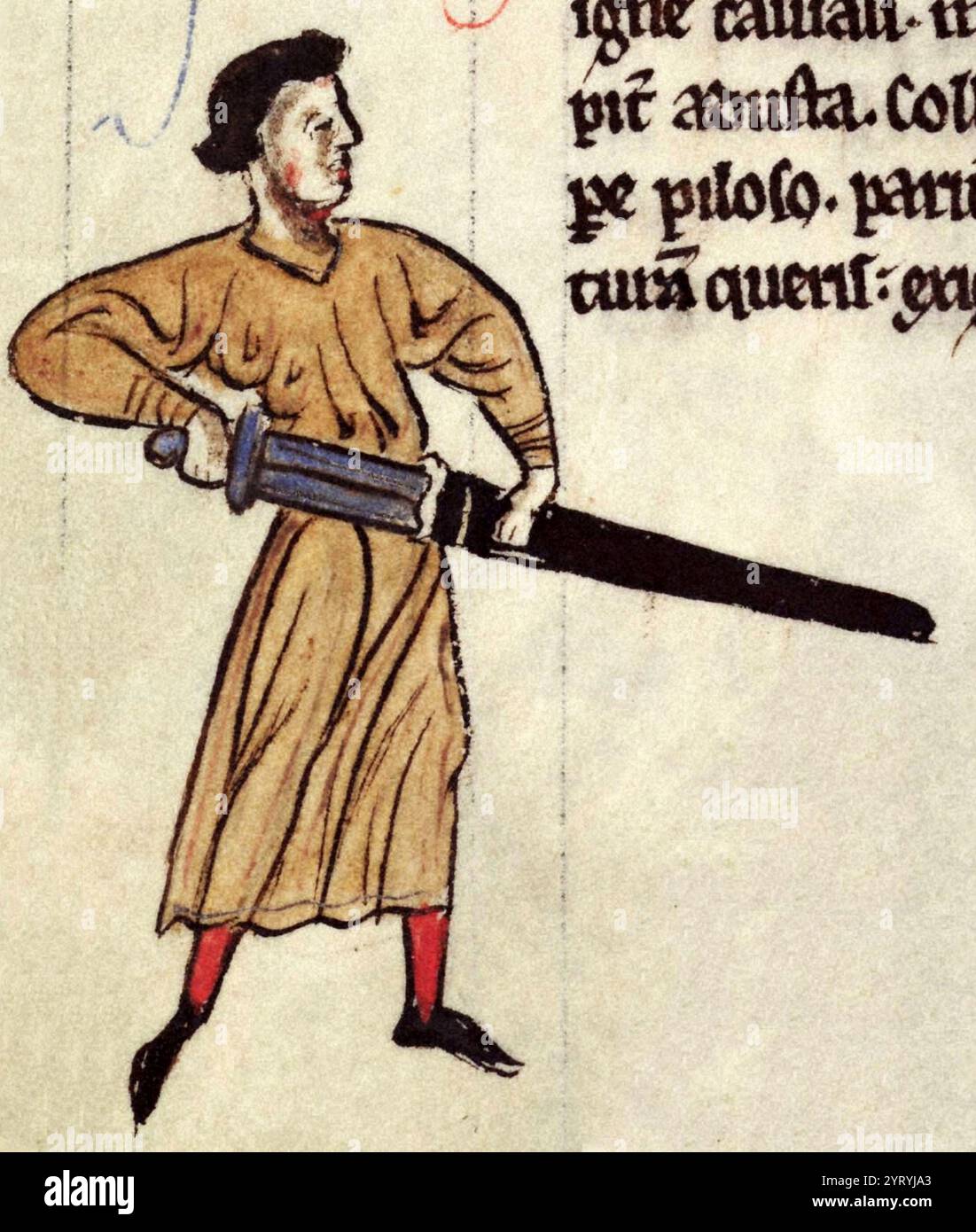 Hugh de Lacy, seigneur de Meath, baron Lacy ( 1135 ? 1186), était un propriétaire foncier anglo-normand et titulaire d'une charge royale. À la suite de sa participation à l'invasion normande de l'Irlande, il se voit accorder, en 1172, les terres du Royaume de Meath par le roi Henri Ier Banque D'Images