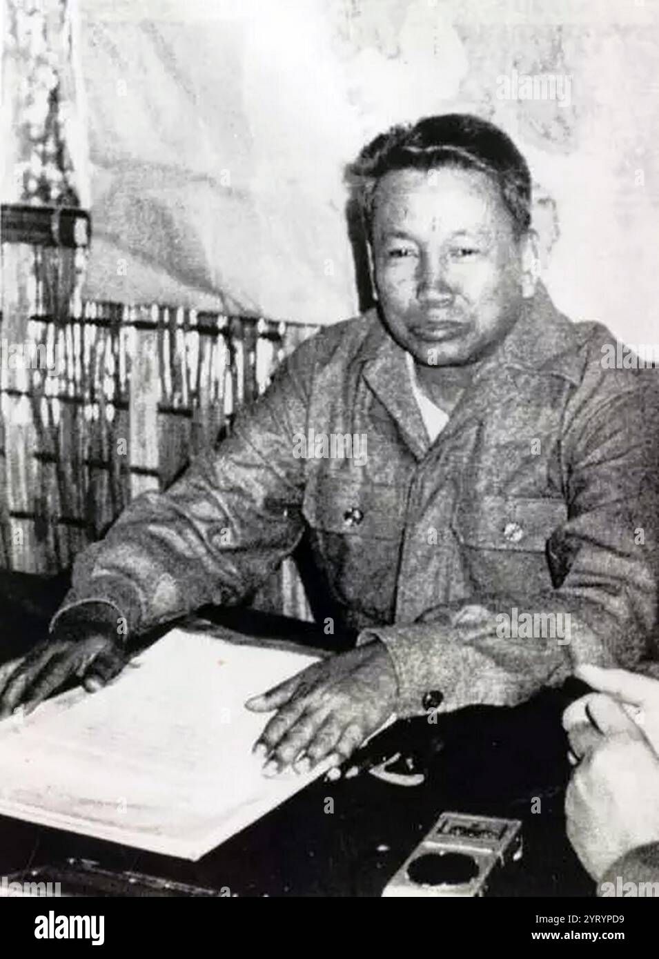 Observateur Magazine couverture : profil de Pol pot le dictateur cambodgien (Khmer Rouge). Par Dennis Bloodworth, 20 janvier 1980 Banque D'Images