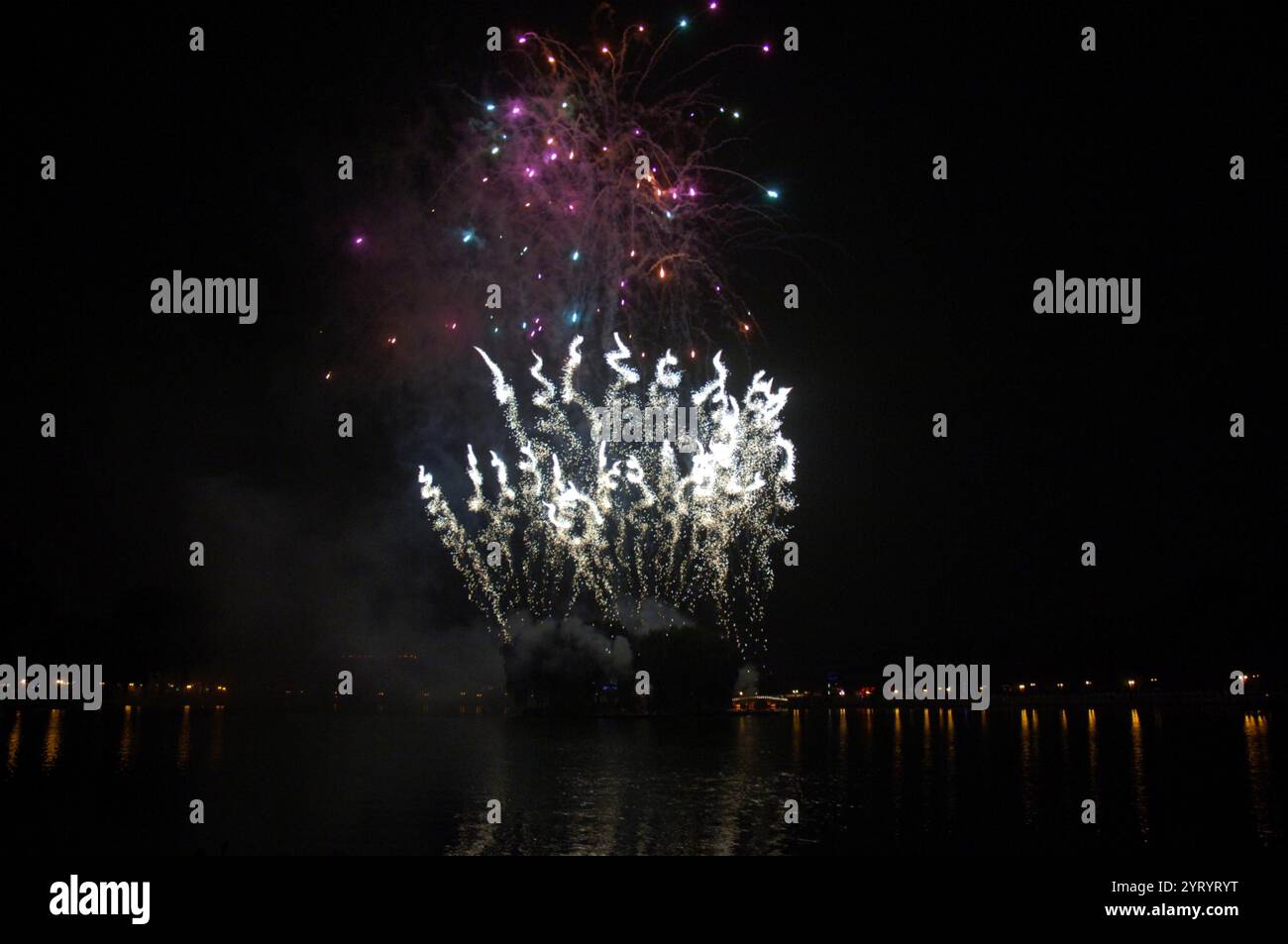 Célébrations lors des Jeux olympiques d'été de 2008, un événement multisports international qui s'est tenu du 8 au 24 août 2008 à Pékin, en Chine Banque D'Images