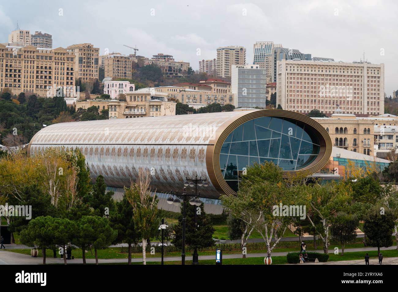 Musée du tapis d'Azerbaïdjan, Bakou, Azerbaïdjan Banque D'Images