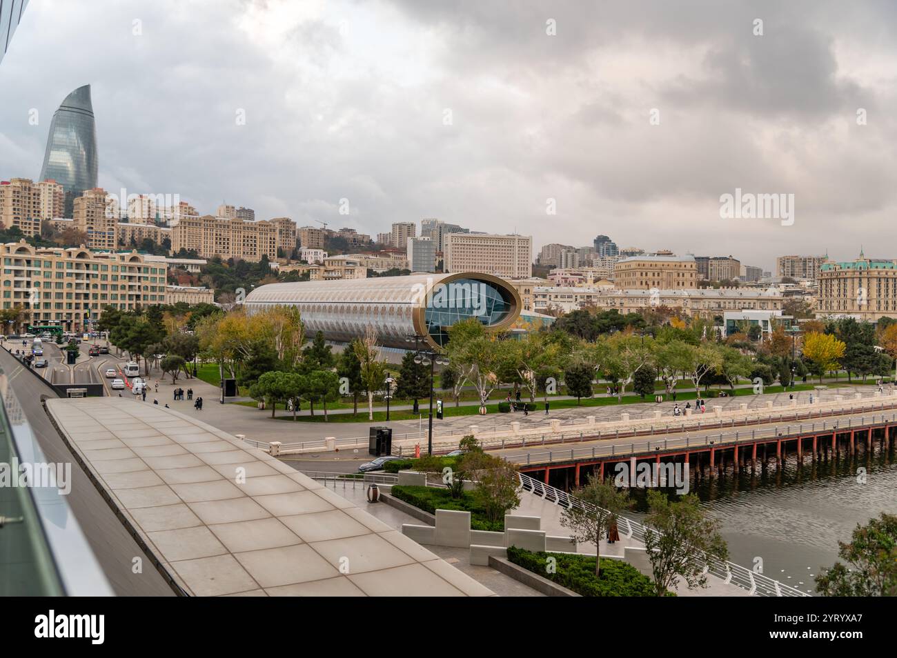 Musée du tapis d'Azerbaïdjan, Bakou, Azerbaïdjan Banque D'Images