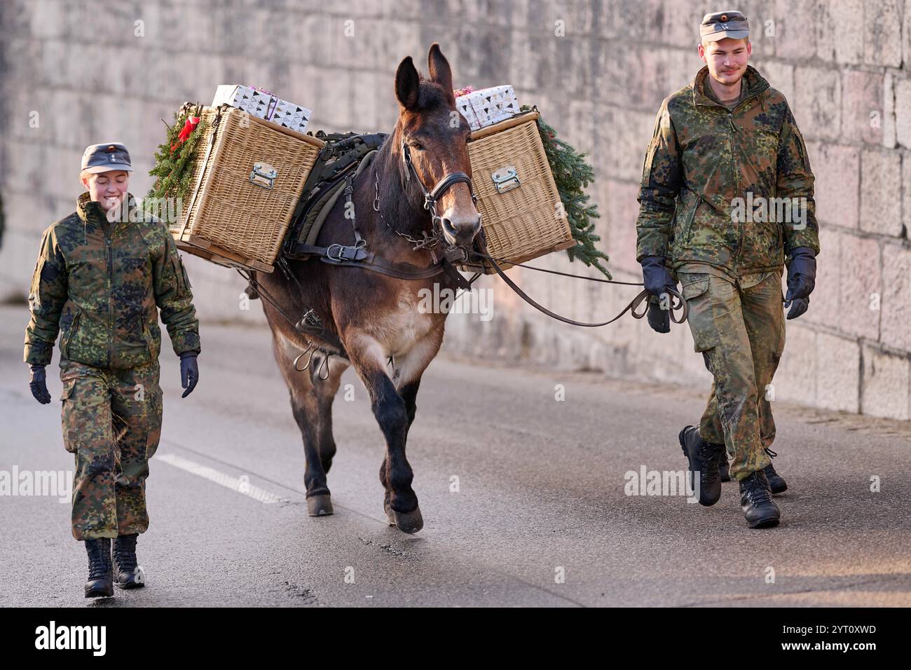 Berchtesgaden, Deutschland 05. Décembre 2024 : Nikolaus und ...