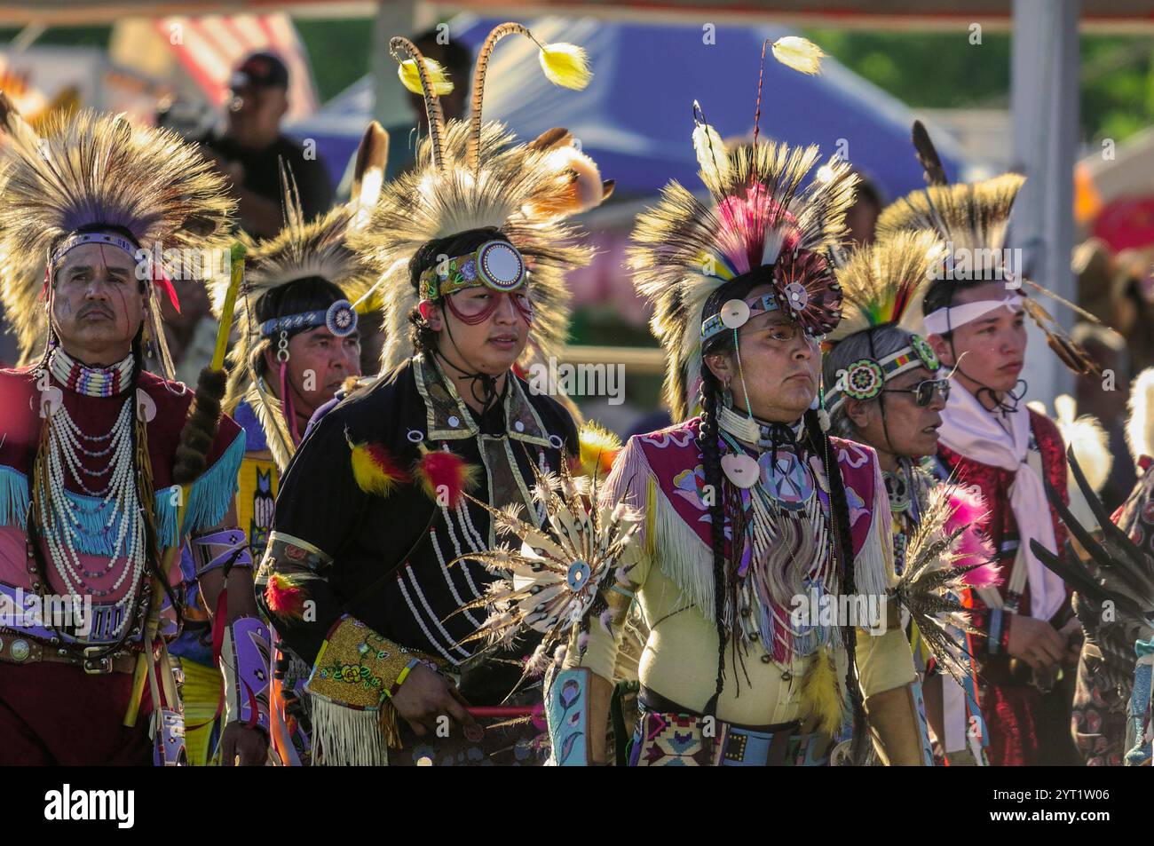 États-Unis ; Montana, Great Plains, Crow Indian Reservation, Crow Agency, Corw Fair, Pow Wow, Banque D'Images