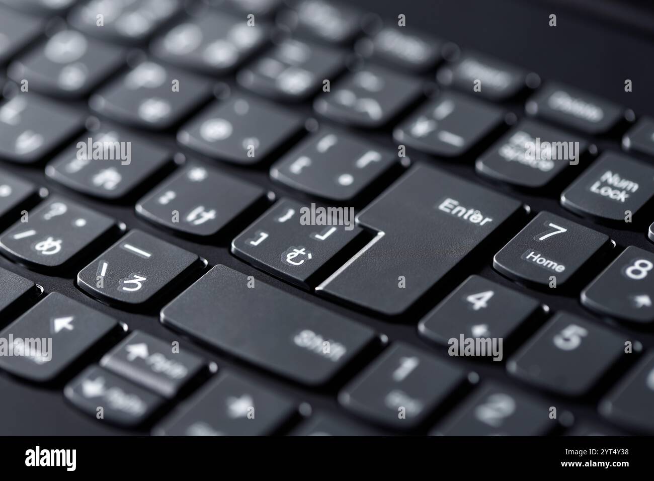 Touche entrée Banque D'Images