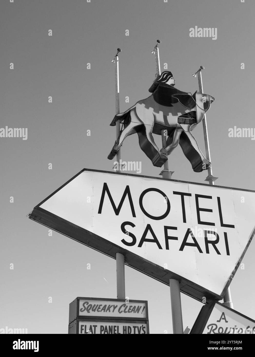 Magasin Tipee Curios à Tucumcari, Nouveau-Mexique, États-Unis, une attraction nostalgique en bord de route sur l'historique route 66. Banque D'Images