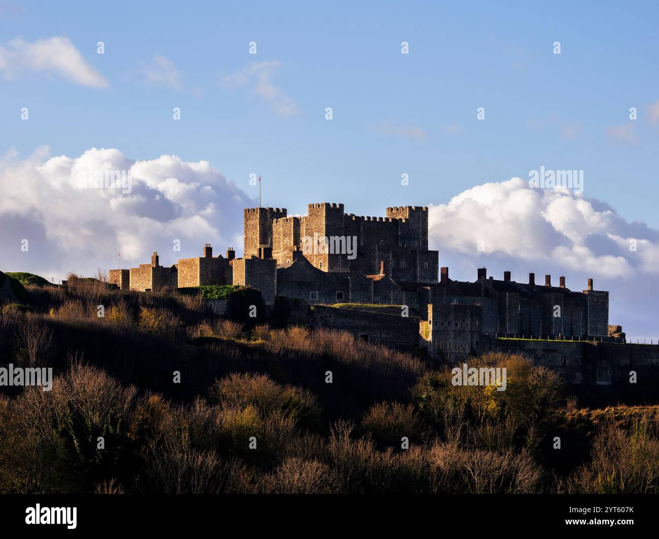 Château de Douvres, Douvres, Angleterre, Royaume-Uni, GB. Banque D'Images
