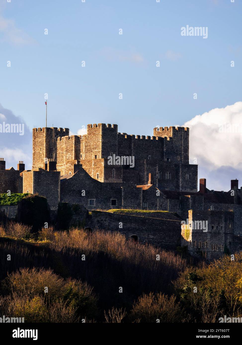 Château de Douvres, Douvres, Angleterre, Royaume-Uni, GB. Banque D'Images