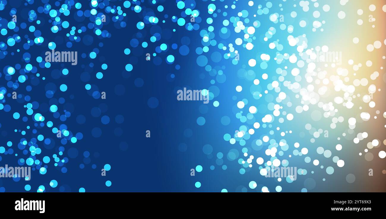 Étincelant, scintillant conception de fond abstrait - modèle polyvalent de couleur bleue et brune, base pour les conceptions de vacances Illustration de Vecteur