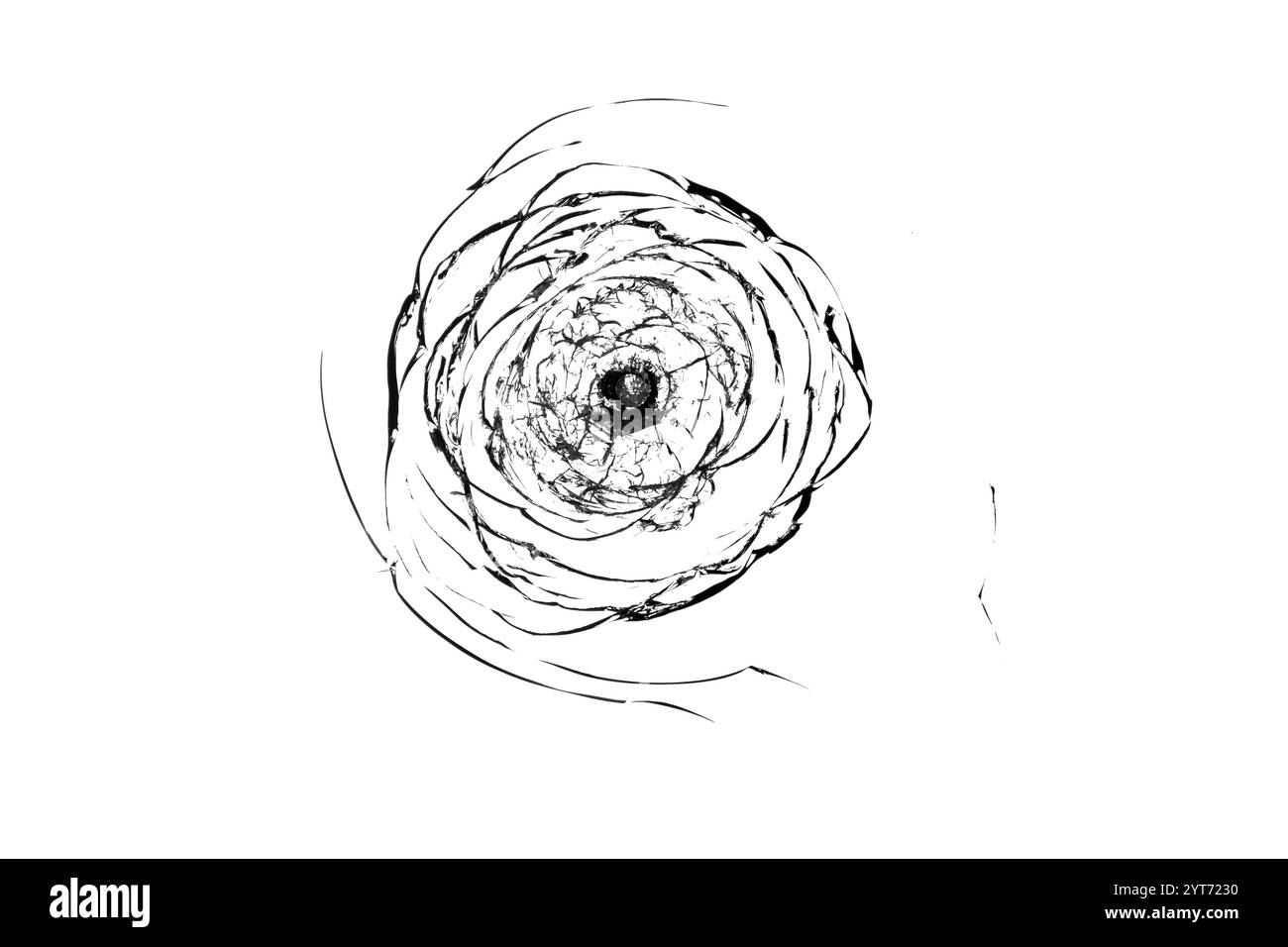 Texture de verre cassé sur un fond transparent Banque D'Images