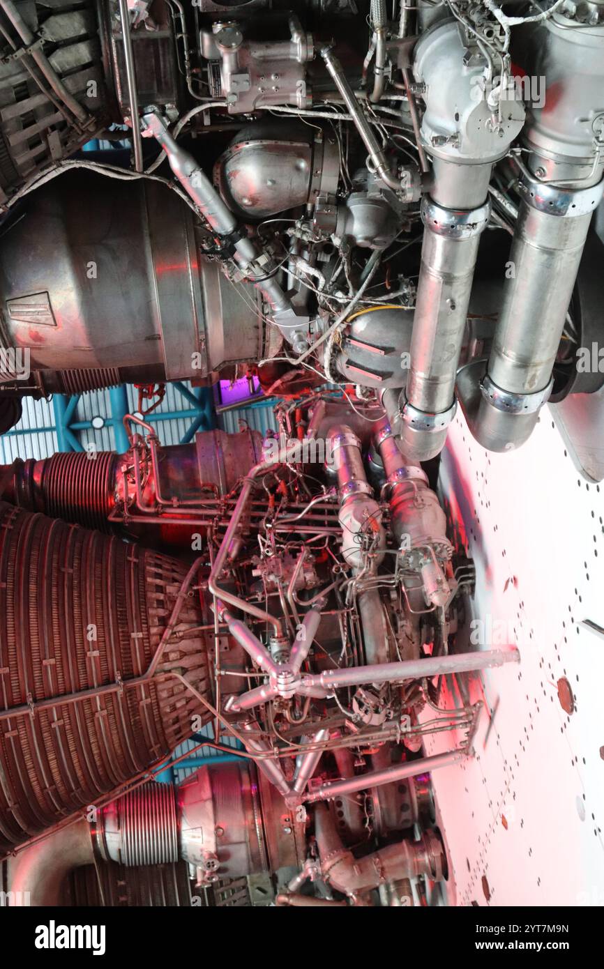 La fusée Saturn 5 et le programme Apollo Banque D'Images