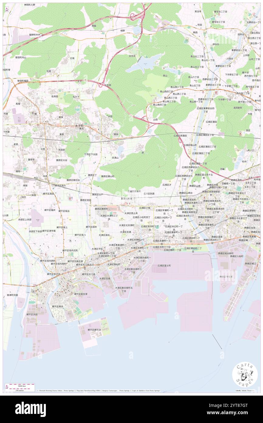 Harima Katsuhara-eki, Himeji Shi, JP, Japon, Hy?Go, n 34 48' 36'', N 134 36' 51'', carte, Cartascapes carte publiée en 2024. Explorez Cartascapes, une carte qui révèle la diversité des paysages, des cultures et des écosystèmes de la Terre. Voyage à travers le temps et l'espace, découvrir l'interconnexion du passé, du présent et de l'avenir de notre planète. Banque D'Images