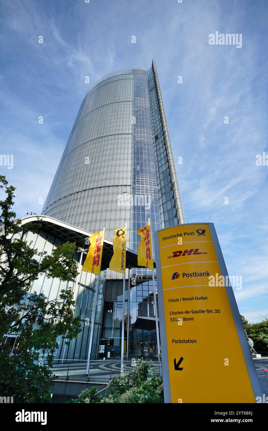 Allemagne, Rhénanie du Nord-Westphalie, Bonn, Post-Tower Banque D'Images