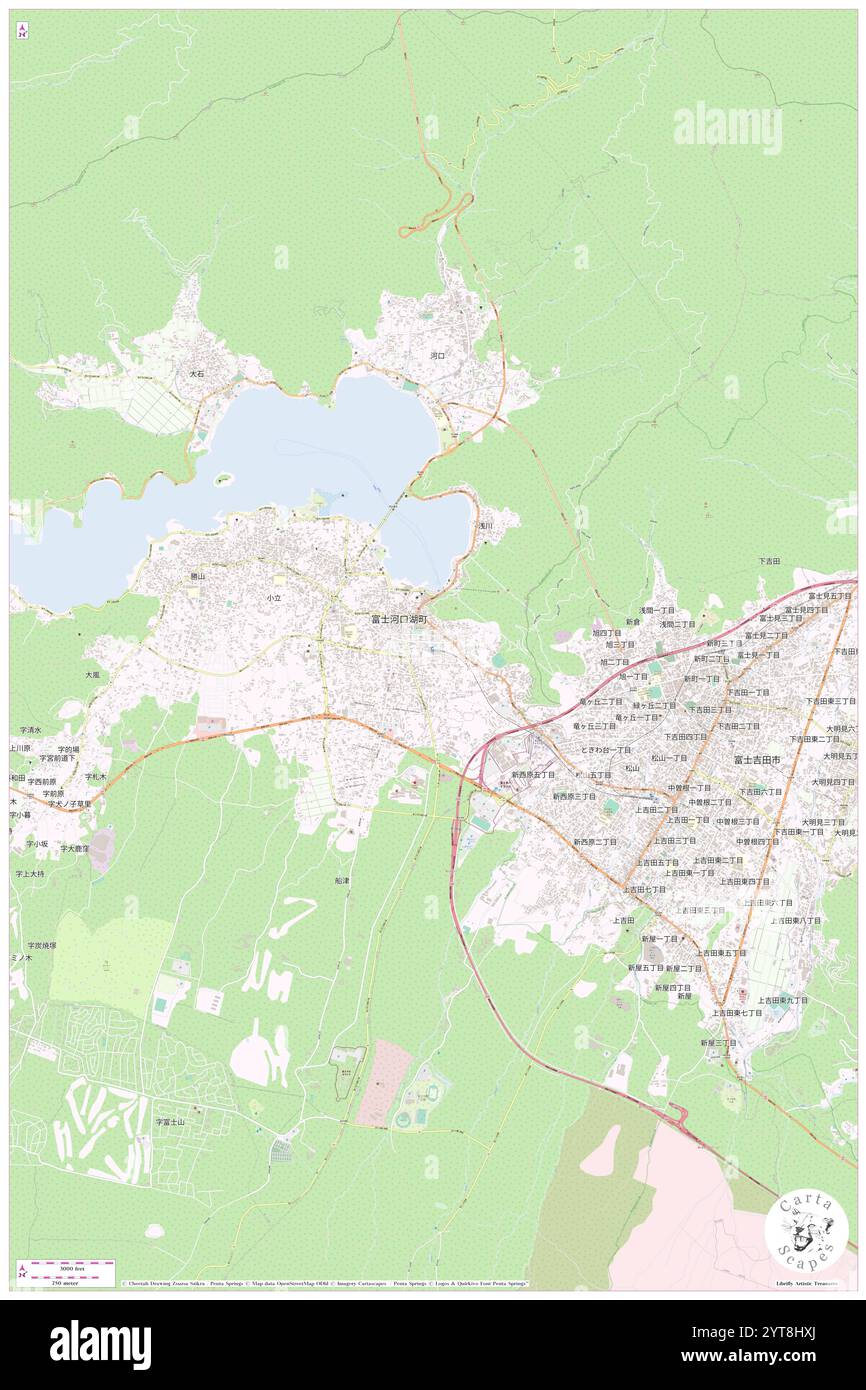 Kawaguchiko Eki, Minamitsuru-gun, JP, Japon, Yamanashi, n 35 29' 52'', N 138 46' 9'', carte, Cartascapes carte publiée en 2024. Explorez Cartascapes, une carte qui révèle la diversité des paysages, des cultures et des écosystèmes de la Terre. Voyage à travers le temps et l'espace, découvrir l'interconnexion du passé, du présent et de l'avenir de notre planète. Banque D'Images