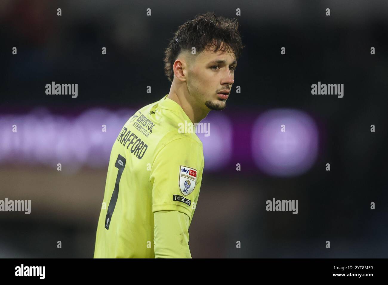 James Trafford de Burnley pendant le match du Sky Bet Championship Burnley vs Middlesbrough à Turf Moor, Burnley, Royaume-Uni, 6 décembre 2024 (photo par Alfie Cosgrove/News images) Banque D'Images