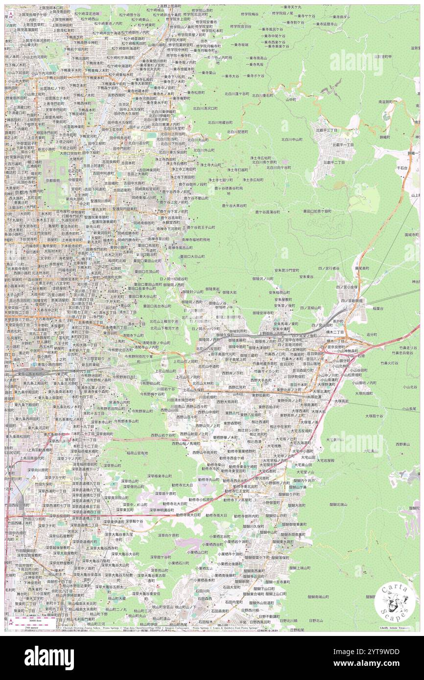 Misasagi-eki, Ky?to-shi, JP, Japon, Kyoto, n 34 59' 45'', N 135 48' 6'', carte, Cartascapes carte publiée en 2024. Explorez Cartascapes, une carte qui révèle la diversité des paysages, des cultures et des écosystèmes de la Terre. Voyage à travers le temps et l'espace, découvrir l'interconnexion du passé, du présent et de l'avenir de notre planète. Banque D'Images