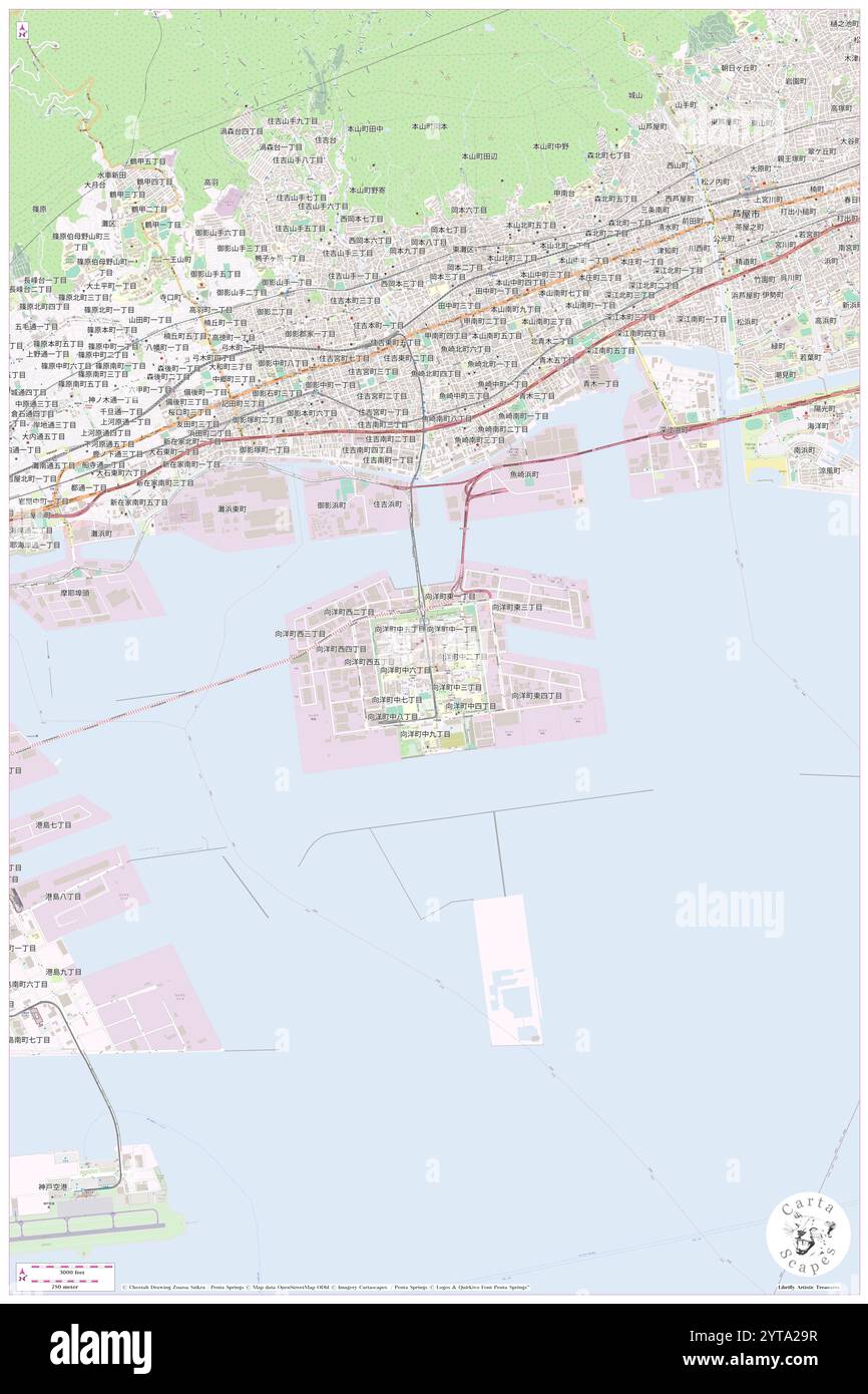 Kobe Bay Sheraton Hotel and Towers, K?Be Shi, JP, Japon, Hy?Go, n 34 41' 22'', N 135 16' 12'', carte, Cartascapes carte publiée en 2024. Explorez Cartascapes, une carte qui révèle la diversité des paysages, des cultures et des écosystèmes de la Terre. Voyage à travers le temps et l'espace, découvrir l'interconnexion du passé, du présent et de l'avenir de notre planète. Banque D'Images