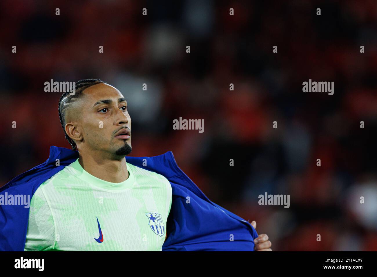 Raphinha vu pendant le match SPORTIF LaLiga EA entre les équipes du RCD Mallorca et du FC Barcelone (Maciej Rogowski) Banque D'Images