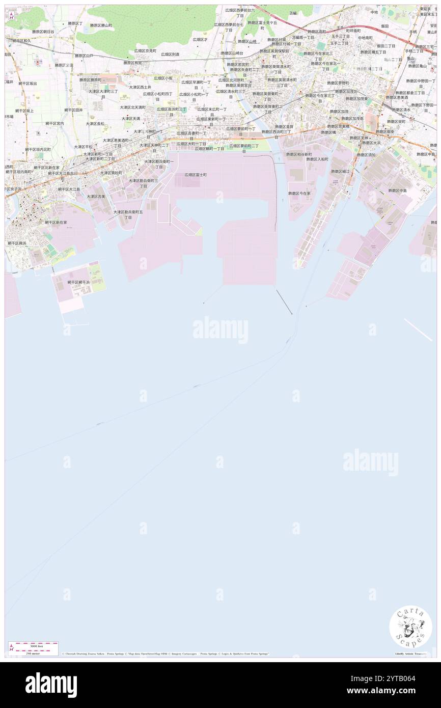 Himeji Ko, , JP, Japon, Hy?Go, n 34 45' 30'', N 134 37' 58'', carte, Cartascapes carte publiée en 2024. Explorez Cartascapes, une carte qui révèle la diversité des paysages, des cultures et des écosystèmes de la Terre. Voyage à travers le temps et l'espace, découvrir l'interconnexion du passé, du présent et de l'avenir de notre planète. Banque D'Images