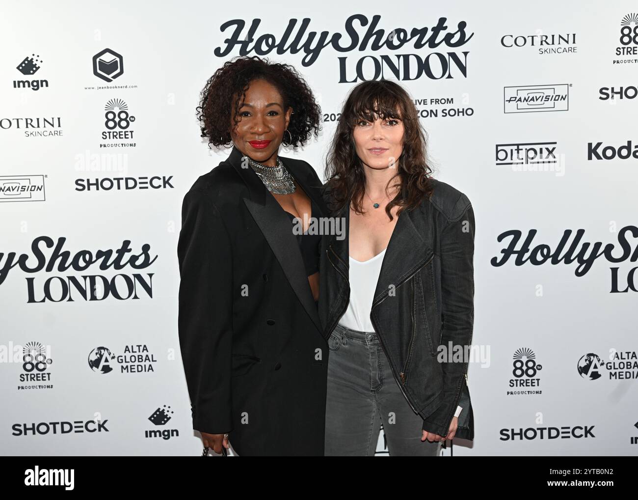 LONDRES, ROYAUME-UNI. 6 décembre 2024. Karen Bryson MBE et Laura Campbell ont assisté au Festival du film de LONDRES « HollyShorts », célébrant les lauréats et nominés des British Academy Awards à Beaufort House, Chelsea, Londres, Royaume-Uni. (Photo de 李世惠/Voir Li/Picture Capital) crédit : Voir Li/Picture Capital/Alamy Live News Banque D'Images