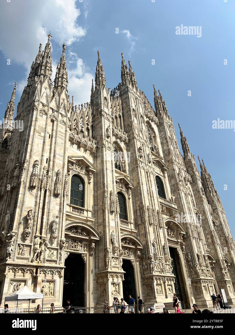 Milan - Image de stock capturée avec un smartphone