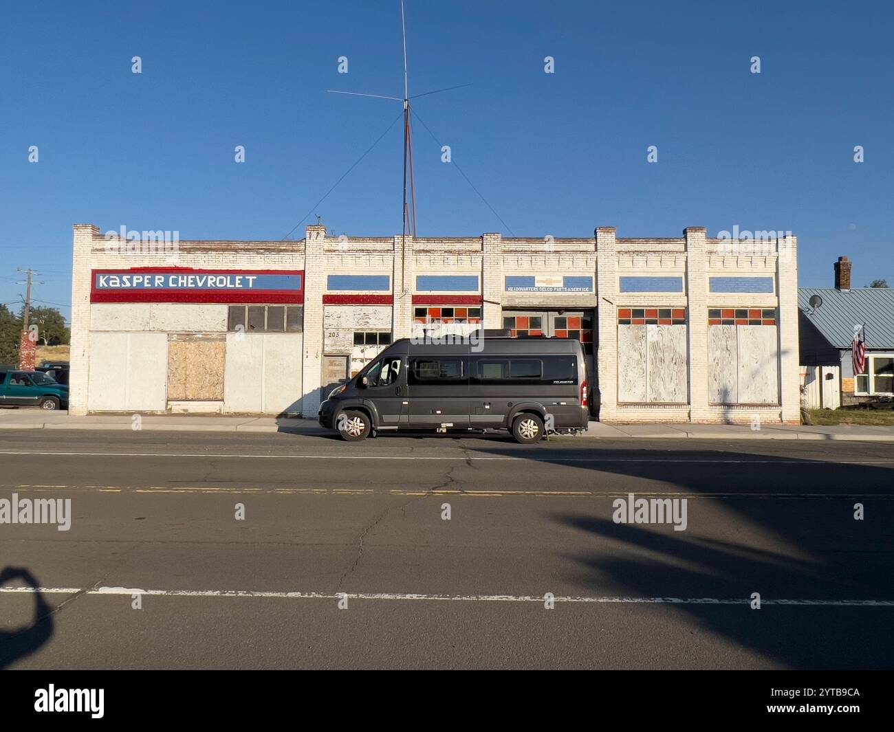 Joe Sohm RV à Washtucna Washington Banque D'Images