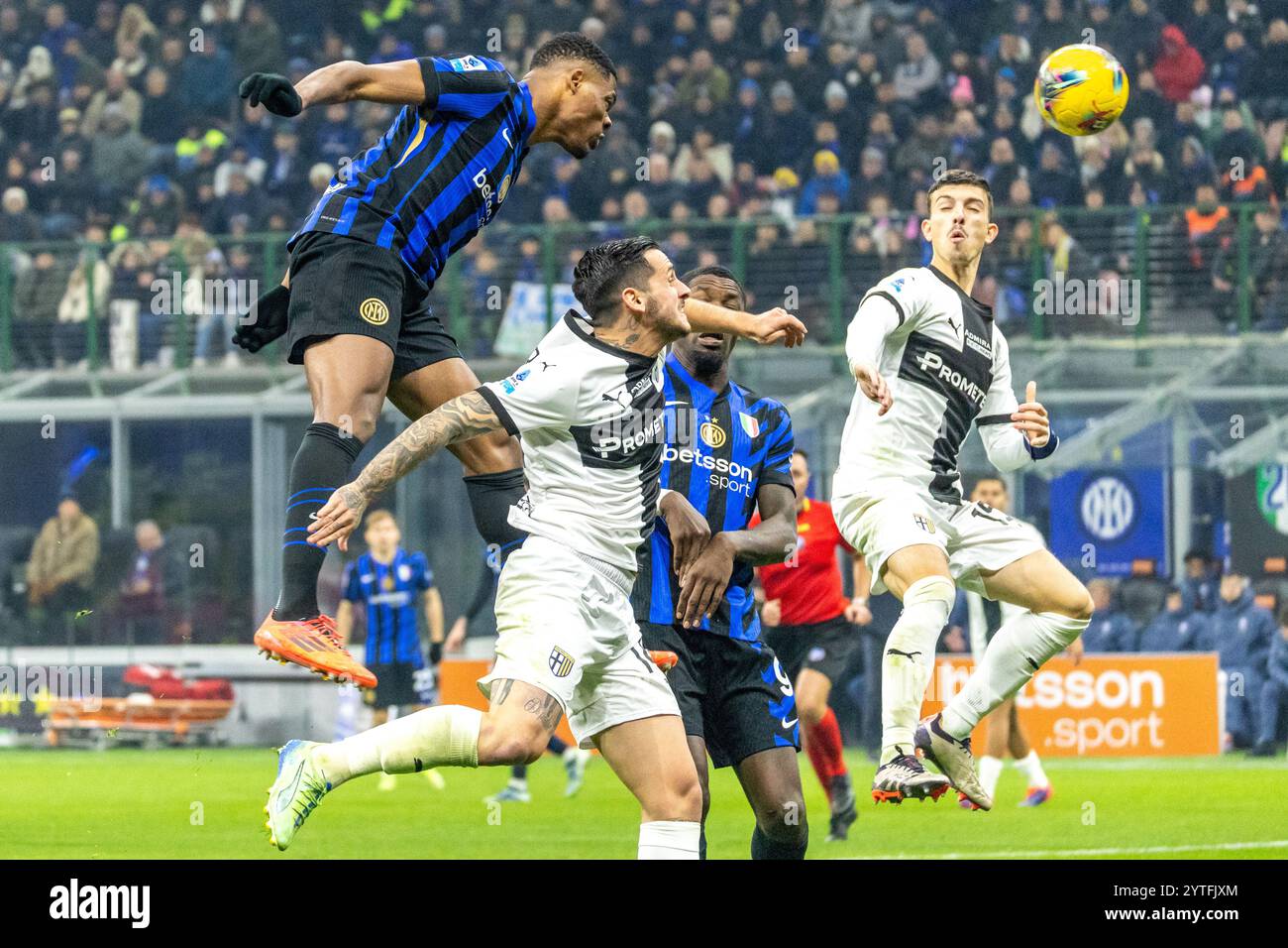 Durant Serie A match Inter vs Parma serie A - Milan, Italie - 6 décembre 2024 crédit : Kines Milano/Alamy Live News Banque D'Images