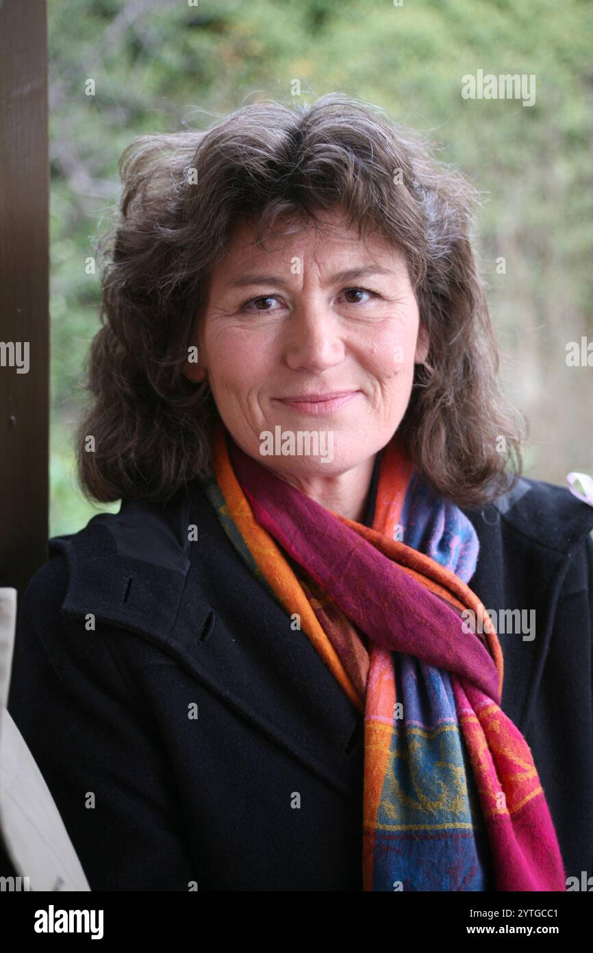 Suzanne Ernrup actrice suédoise connue pour un large éventail de rôles dans le théâtre et le cinéma suédois. Banque D'Images