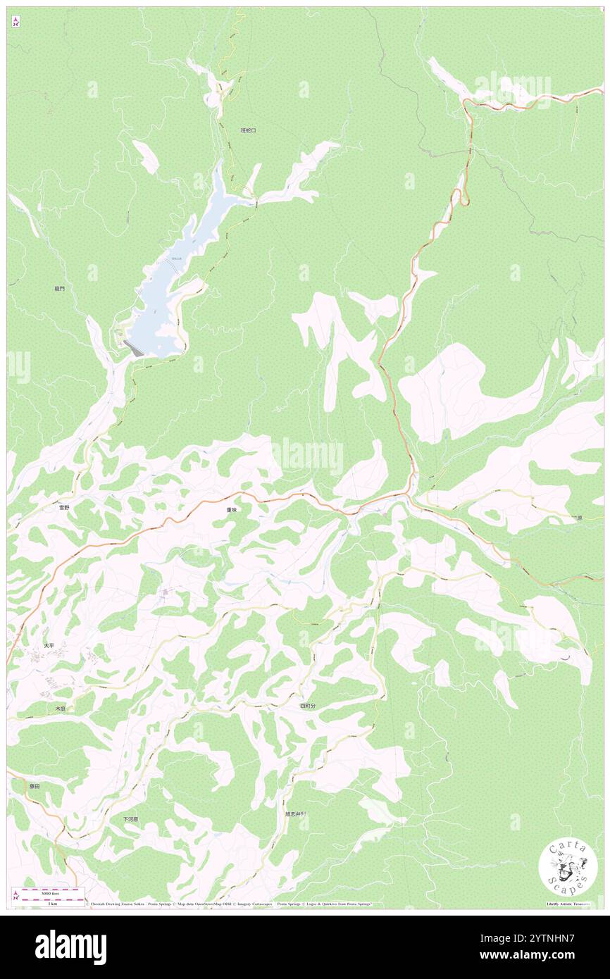 Matsugahana, Kikuchi Shi, JP, Japon, Kumamoto, n 33 1' 17'', N 130 52' 40'', carte, Carthascapes carte publiée en 2024. Explorez Cartascapes, une carte qui révèle la diversité des paysages, des cultures et des écosystèmes de la Terre. Voyage à travers le temps et l'espace, découvrir l'interconnexion du passé, du présent et de l'avenir de notre planète. Banque D'Images