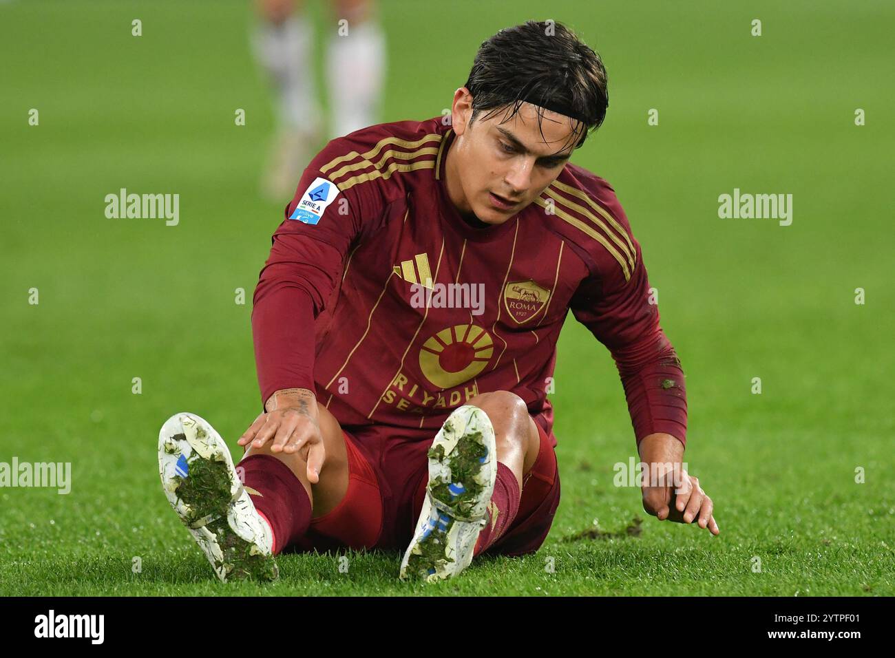 Rome, Latium. 07 décembre 2024. Paulo Dybala de L'AS Roma lors du match de Serie A entre Roma et Lecce au stade olympique, Italie, le 07 décembre 2024. Crédit crédit : massimo insabato/Alamy Live News Banque D'Images