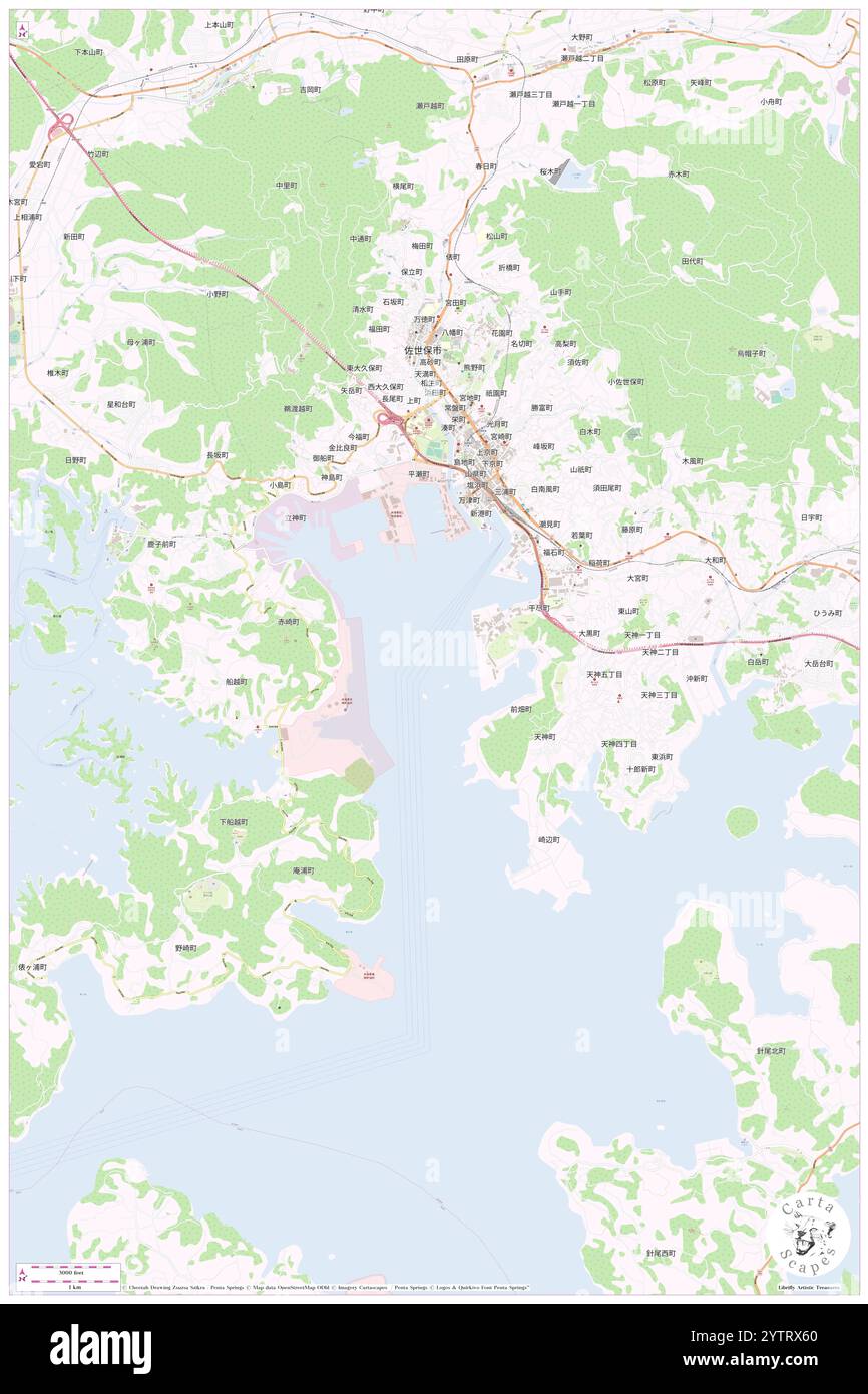 Benten-shima, , JP, Japon, , n 33 8' 59'', N 129 43' 0'', carte, Cartascapes carte publiée en 2024. Explorez Cartascapes, une carte qui révèle la diversité des paysages, des cultures et des écosystèmes de la Terre. Voyage à travers le temps et l'espace, découvrir l'interconnexion du passé, du présent et de l'avenir de notre planète. Banque D'Images