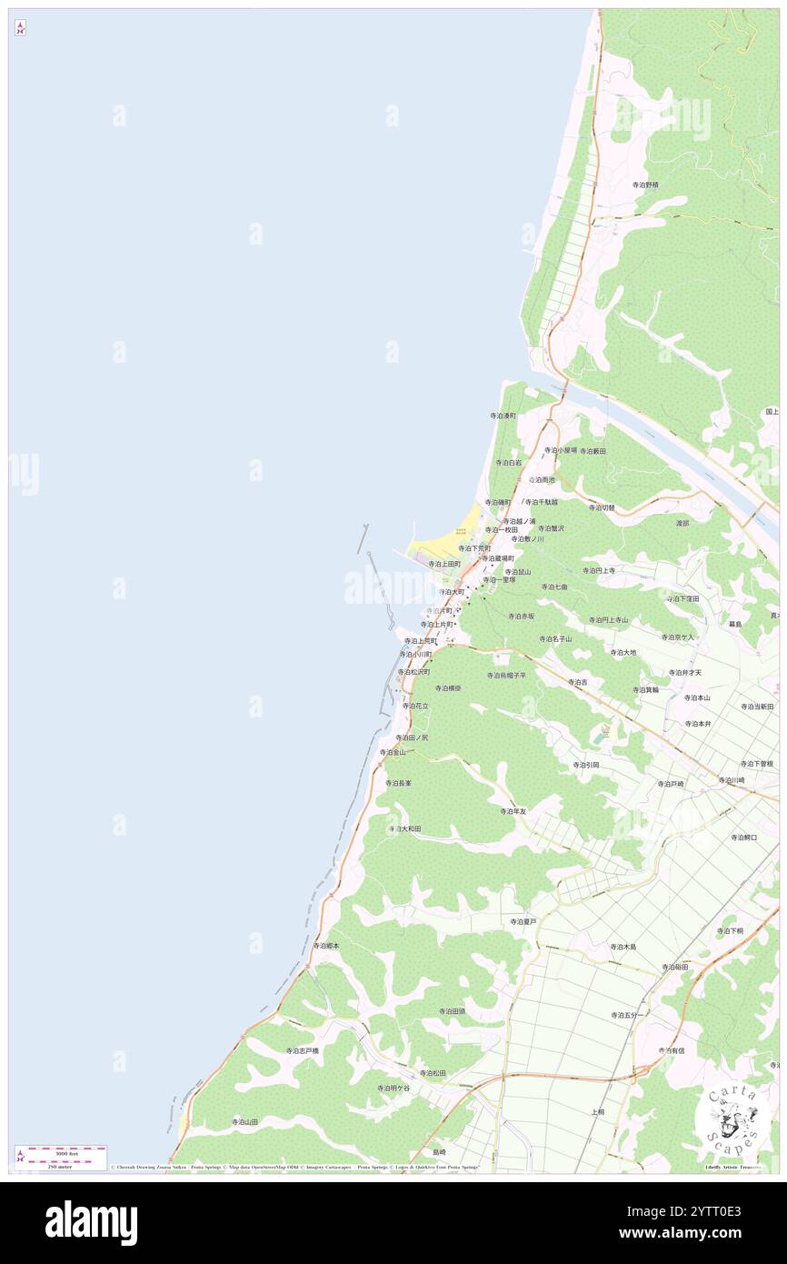 Teradomari Ko, , JP, Japon, Niigata, n 37 38' 38'', N 138 45' 35'', carte, Cartascapes carte publiée en 2024. Explorez Cartascapes, une carte qui révèle la diversité des paysages, des cultures et des écosystèmes de la Terre. Voyage à travers le temps et l'espace, découvrir l'interconnexion du passé, du présent et de l'avenir de notre planète. Banque D'Images