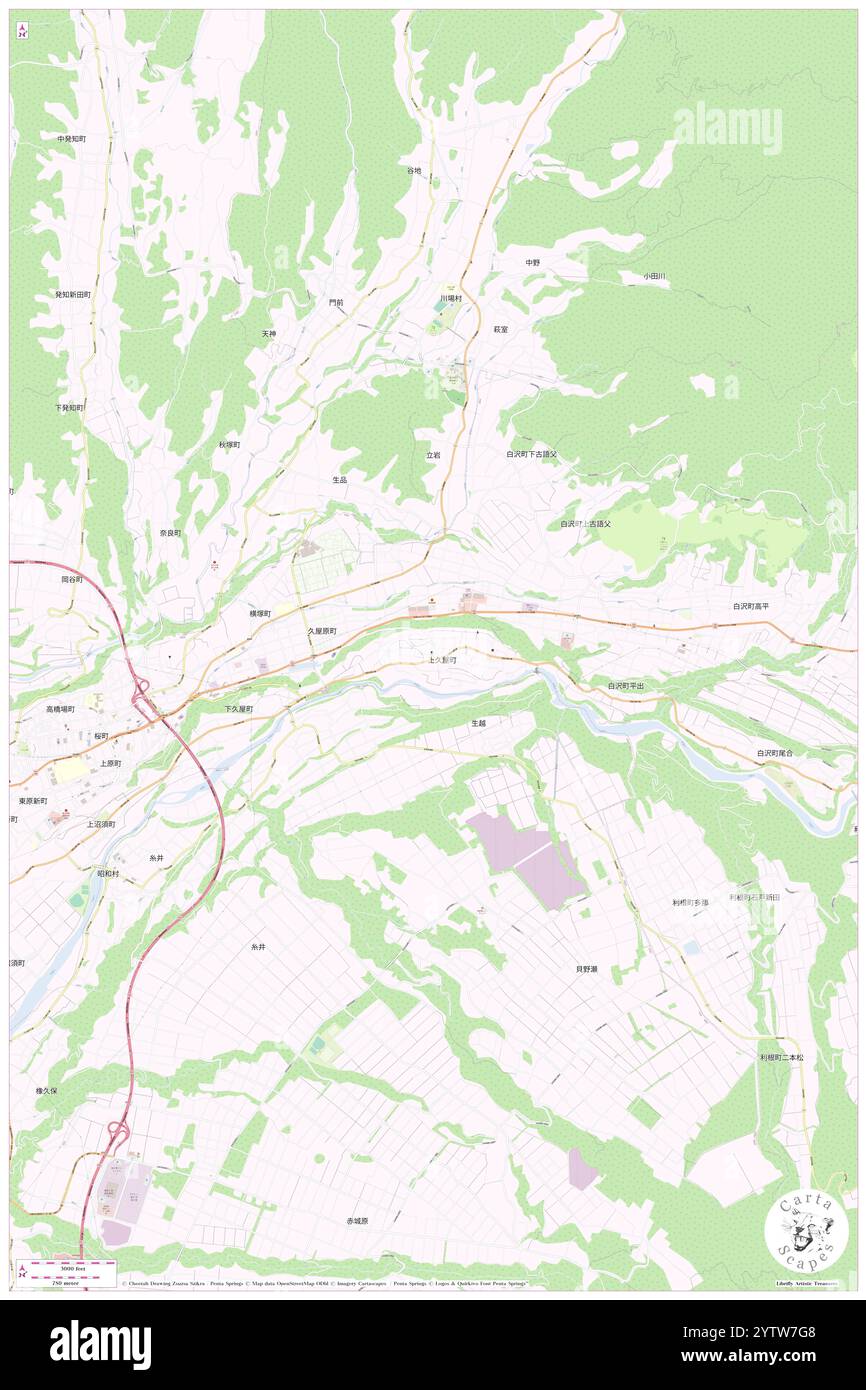 Kamikuyamachi, Numata Shi, JP, Japon, Gunma, n 36 39' 39'', N 139 6' 16'', carte, Cartascapes carte publiée en 2024. Explorez Cartascapes, une carte qui révèle la diversité des paysages, des cultures et des écosystèmes de la Terre. Voyage à travers le temps et l'espace, découvrir l'interconnexion du passé, du présent et de l'avenir de notre planète. Banque D'Images