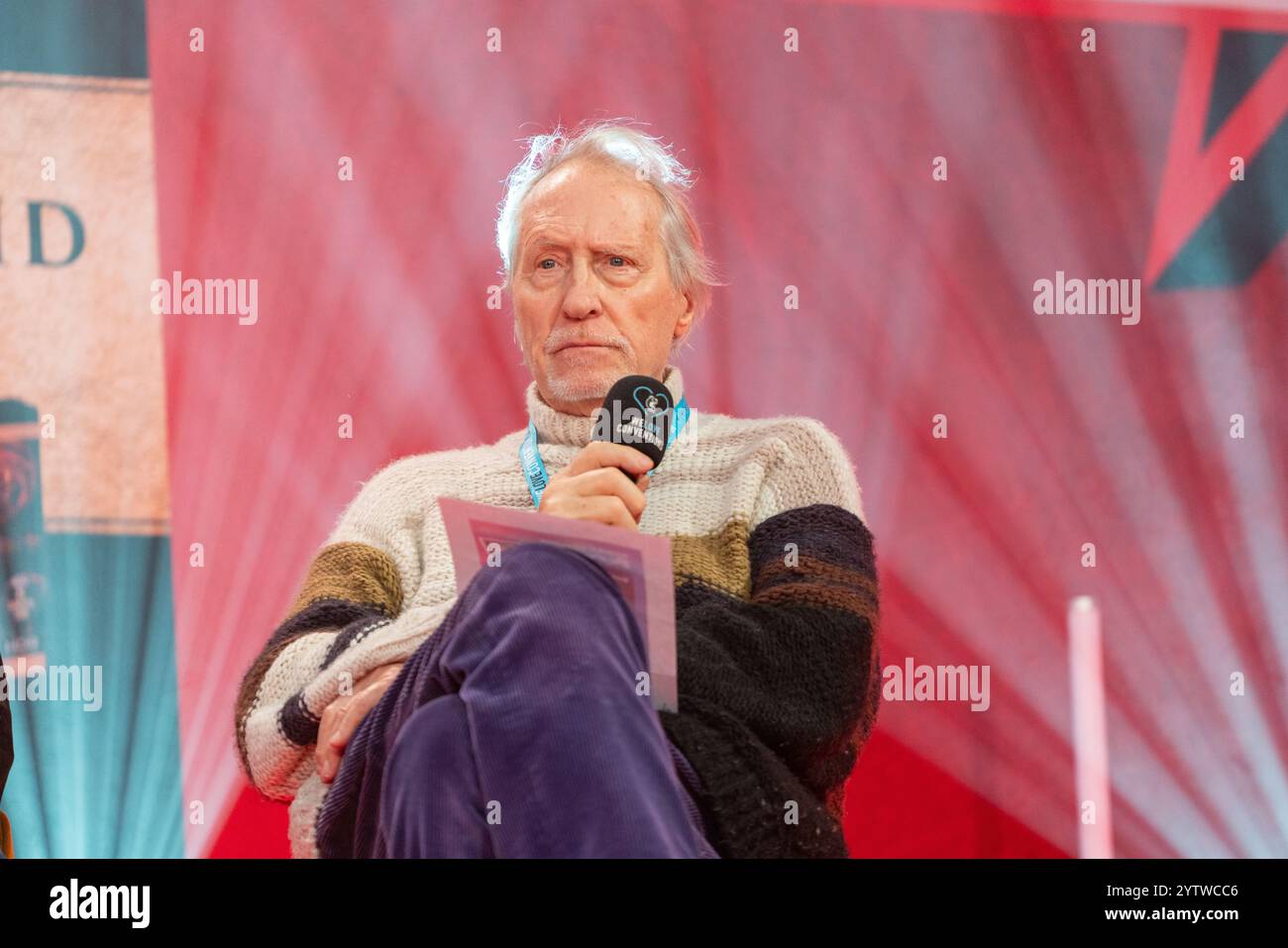 DORTMUND, Allemagne. 7 décembre 2024. Reiner Schöne (*1942, acteur allemand) au German film and Comic Con, une convention de fans de deux jours crédit : Markus Wissmann/Alamy Live News Banque D'Images