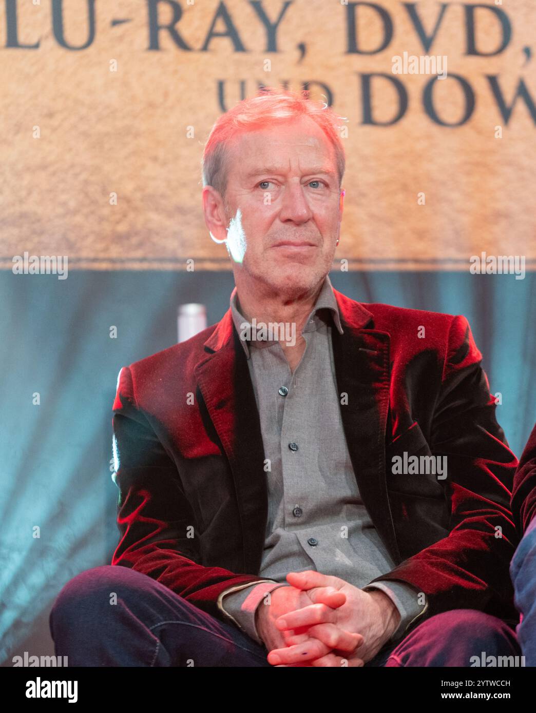 DORTMUND, Allemagne. 7 décembre 2024. Oliver Stritzel (*1957, acteur allemand) au German film and Comic Con, une convention de fans de deux jours crédit : Markus Wissmann/Alamy Live News Banque D'Images