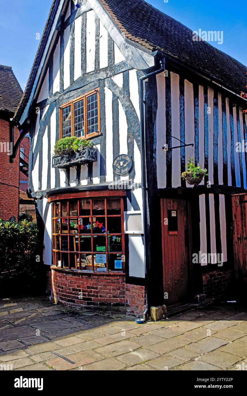 The Old Bakery Tea Rooms, Newark on Trent, Nottinghamshire, Angleterre Banque D'Images