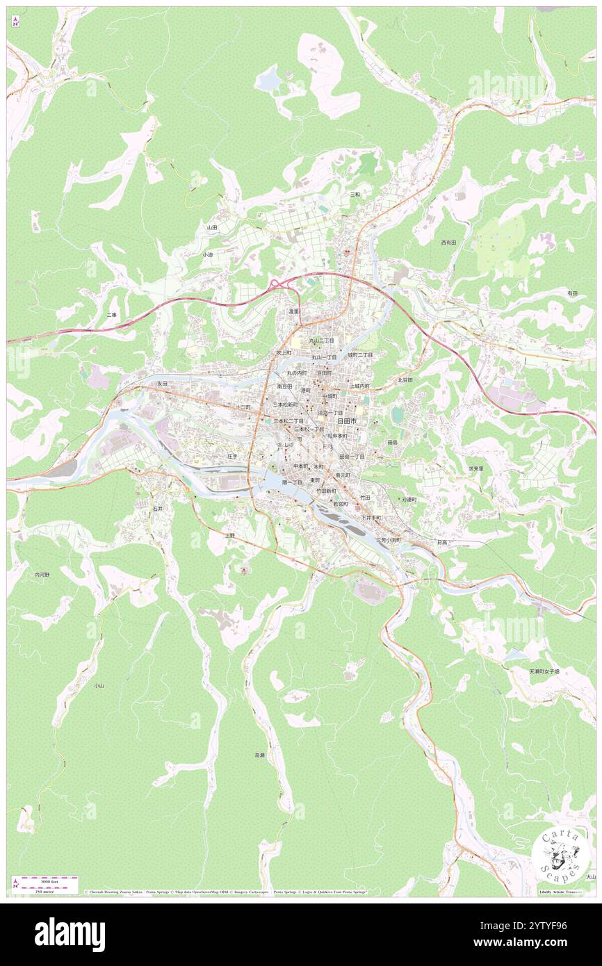 Hida, , JP, Japon, , n 33 19' 0'', N 130 55' 59'', carte, Cartascapes carte publiée en 2024. Explorez Cartascapes, une carte qui révèle la diversité des paysages, des cultures et des écosystèmes de la Terre. Voyage à travers le temps et l'espace, découvrir l'interconnexion du passé, du présent et de l'avenir de notre planète. Banque D'Images