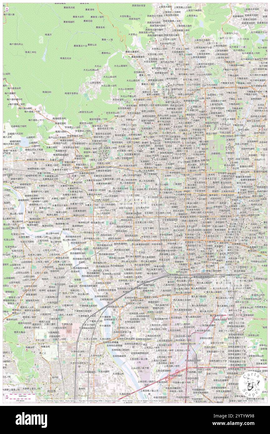 Nishiojisanjo-eki, Ky?to-shi, JP, Japon, Kyoto, n 35 0' 28'', N 135 43' 57'', carte, Cartascapes carte publiée en 2024. Explorez Cartascapes, une carte qui révèle la diversité des paysages, des cultures et des écosystèmes de la Terre. Voyage à travers le temps et l'espace, découvrir l'interconnexion du passé, du présent et de l'avenir de notre planète. Banque D'Images