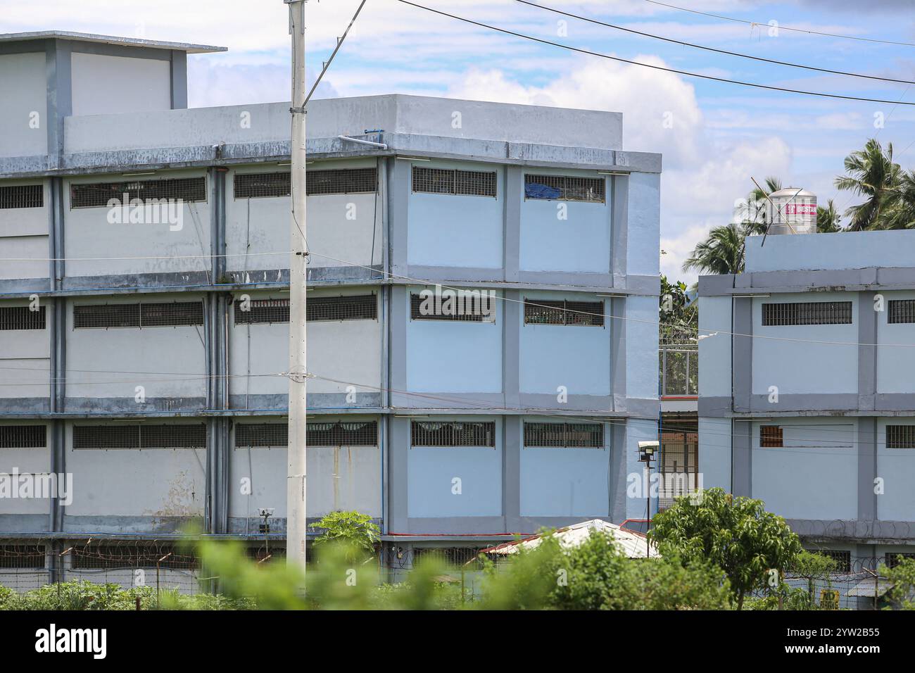 Calabarzon, Philippines : Bureau of Jail Management & Penology (BJMP), prison du district de San Pablo, nouvel établissement moderne pour atténuer la surpopulation carcérale Banque D'Images