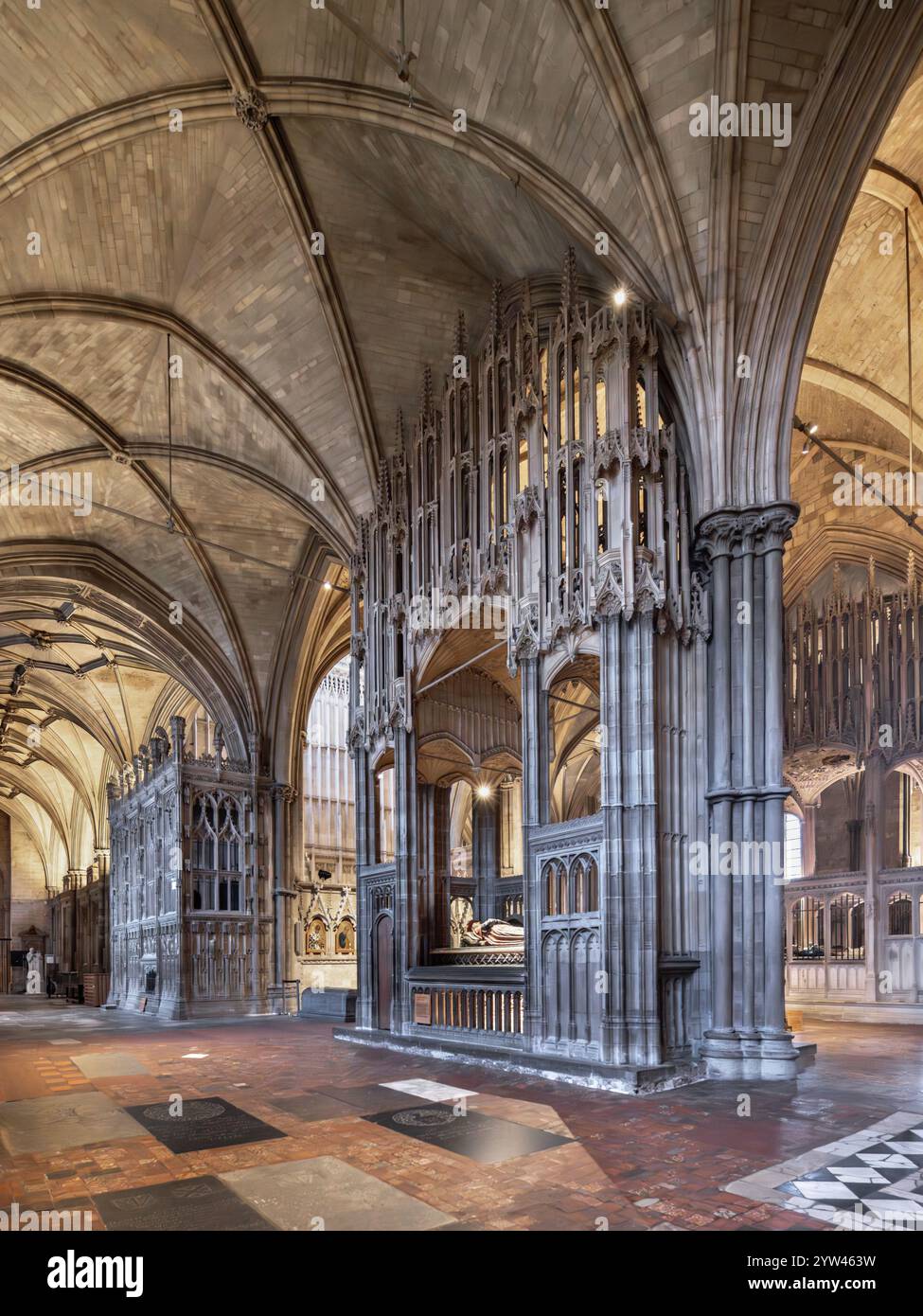 Chantry Chapels, cathédrale de Winchester, Royaume-Uni Banque D'Images